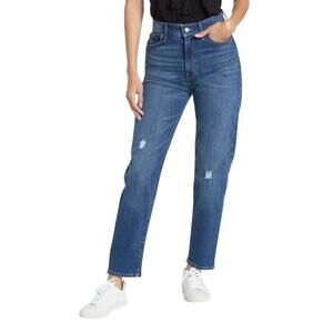 LUCKY BRAND Drew High Rise Mom Jeans Size 14 32 Panola Wash Casual Normcore Boho